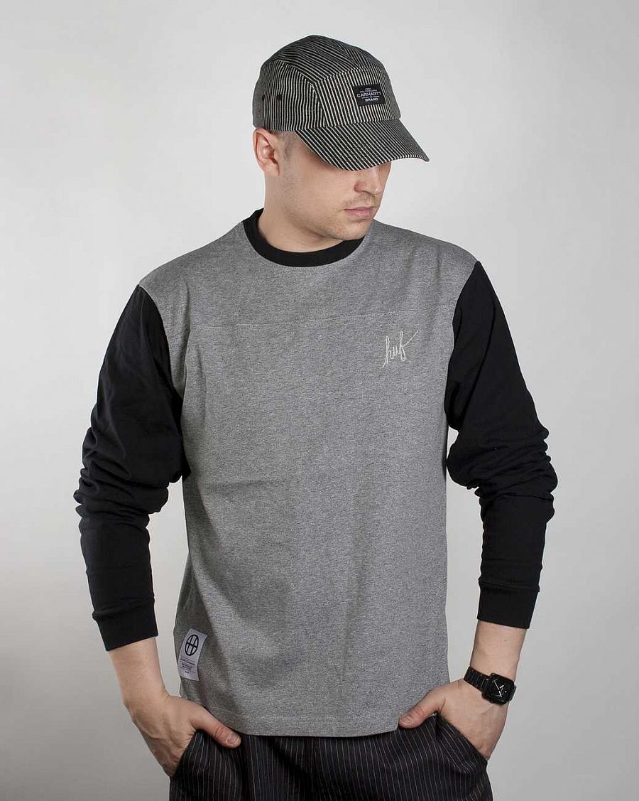 Толстовка HUF Crew Hood Grey отзывы