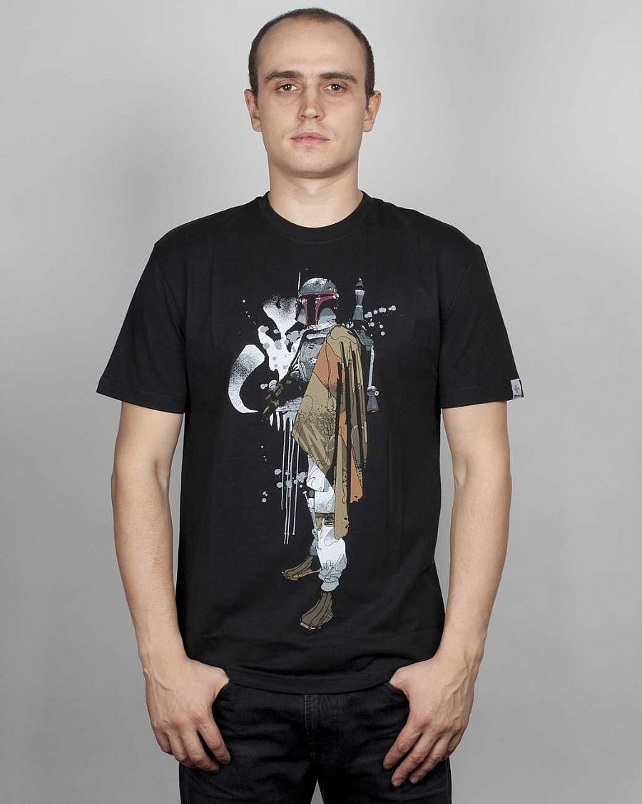 Футболка Addict Star Wars Boba Fett Black отзывы