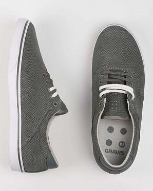 Кеды мужские замша Gravis Filter Suede Gray Herrngbone Кеды мужские замша Gravis Filter Suede Gray Herrngbone