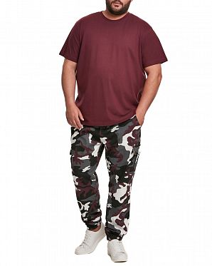 Джоггеры мужские карго Urban Classics Wine Camo Джоггеры мужские карго Urban Classics Wine Camo