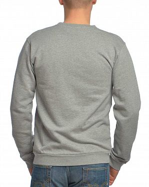 Толстовка мужская свитшот Wesc Bzzzt Grey Melange
