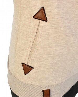 Толстовка женская с капюшоном Naketano So ein Otto IV Nasty Oma Bordeaux Melange Толстовка женская с капюшоном Naketano So ein Otto IV Nasty Oma Bordeaux Melange