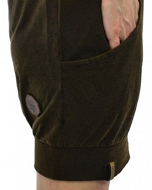 Платье женское короткий рукав и карманами Naketano Ihr seid doch Sweatlieferant II Heritage Black Платье женское короткий рукав и карманами Naketano Ihr seid doch Sweatlieferant II Heritage Black