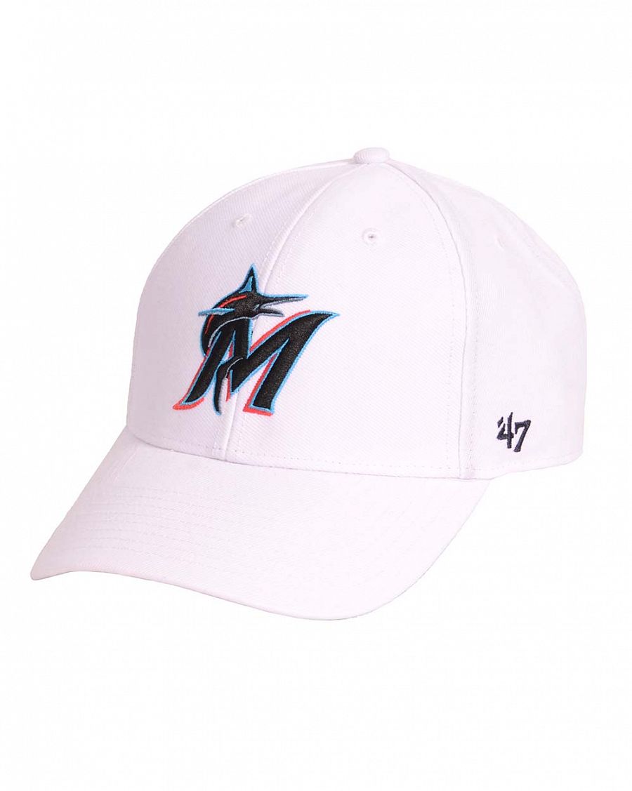 Бейсболка '47 Brand MVP WBV Miami Marlins White отзывы