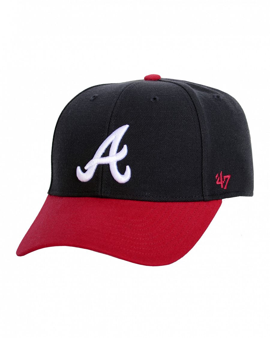 Бейсболка '47 Brand MVP WBV Atlanta Braves Navy Red отзывы