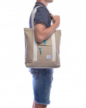 Сумка шоппер через плечо Herschel Market Canvas Burnt Orange