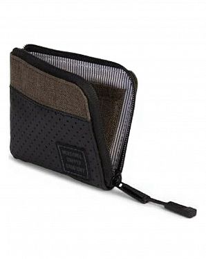 Кошелек на молнии и слотом для карт Herschel Johnny Aspect Canteen CrosshatchBlack Кошелек на молнии и слотом для карт Herschel Johnny Aspect Canteen CrosshatchBlack