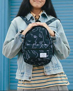 Рюкзак маленький водостойкий Parkland Rio COATED BLACK Рюкзак маленький водостойкий Parkland Rio COATED BLACK