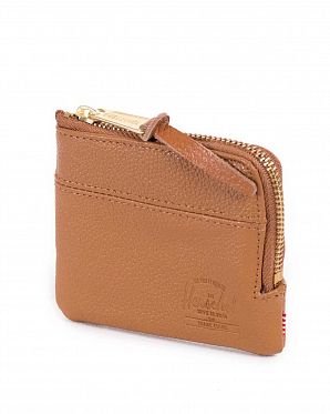 Кошелек кожаный Herschel Johnny Leather w Card Slots Leather Tan Кошелек кожаный Herschel Johnny Leather w Card Slots Leather Tan