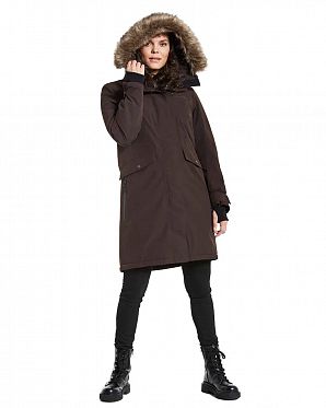 Парка женская Didriksons Erika 504303 Chocolate