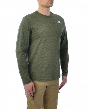 Футболка мужская с длинным рукавом The North Face Red Box LS Olive Black Футболка мужская с длинным рукавом The North Face Red Box LS Olive Black