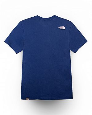 Футболка мужская The North Face Fine Front Box Midline Blue Футболка мужская The North Face Fine Front Box Midline Blue