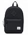 Рюкзак маленький Herschel Heritage Kids Black Black Rubber