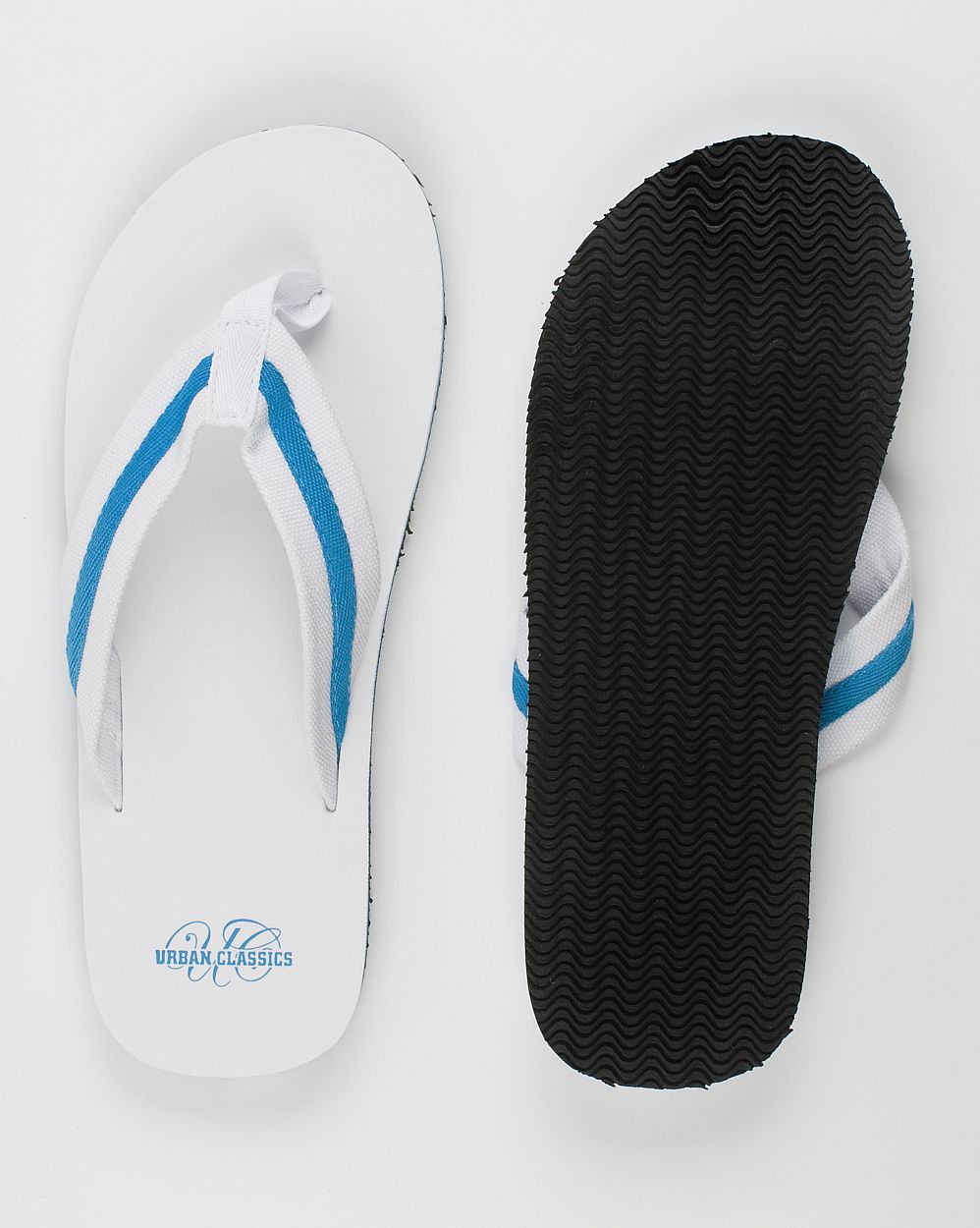 Шлепанцы Германия Urban Classics Flip Flops White/turquoise отзывы