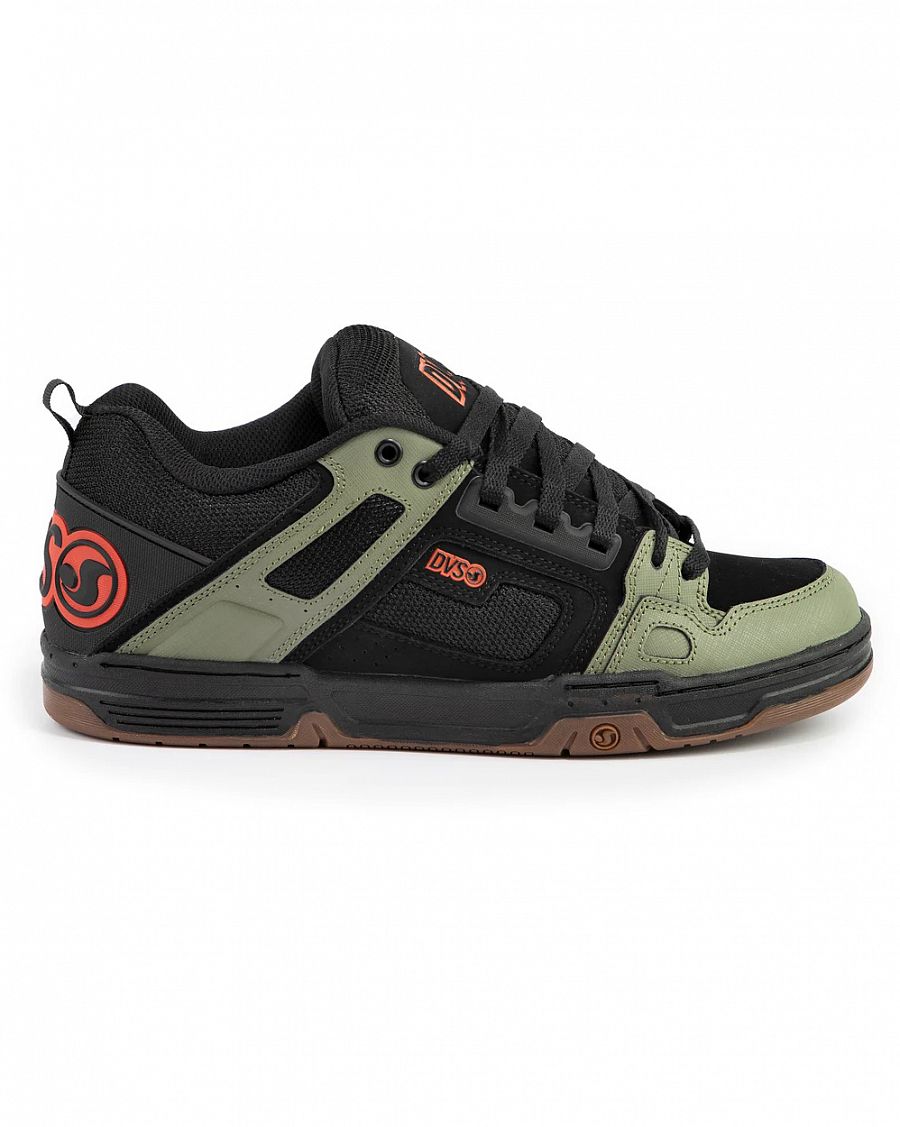 Кеды низкие мужские DVS COMANCHE Black Olive Orange Nubuck отзывы Кеды низкие мужские DVS COMANCHE Black Olive Orange Nubuck отзывы