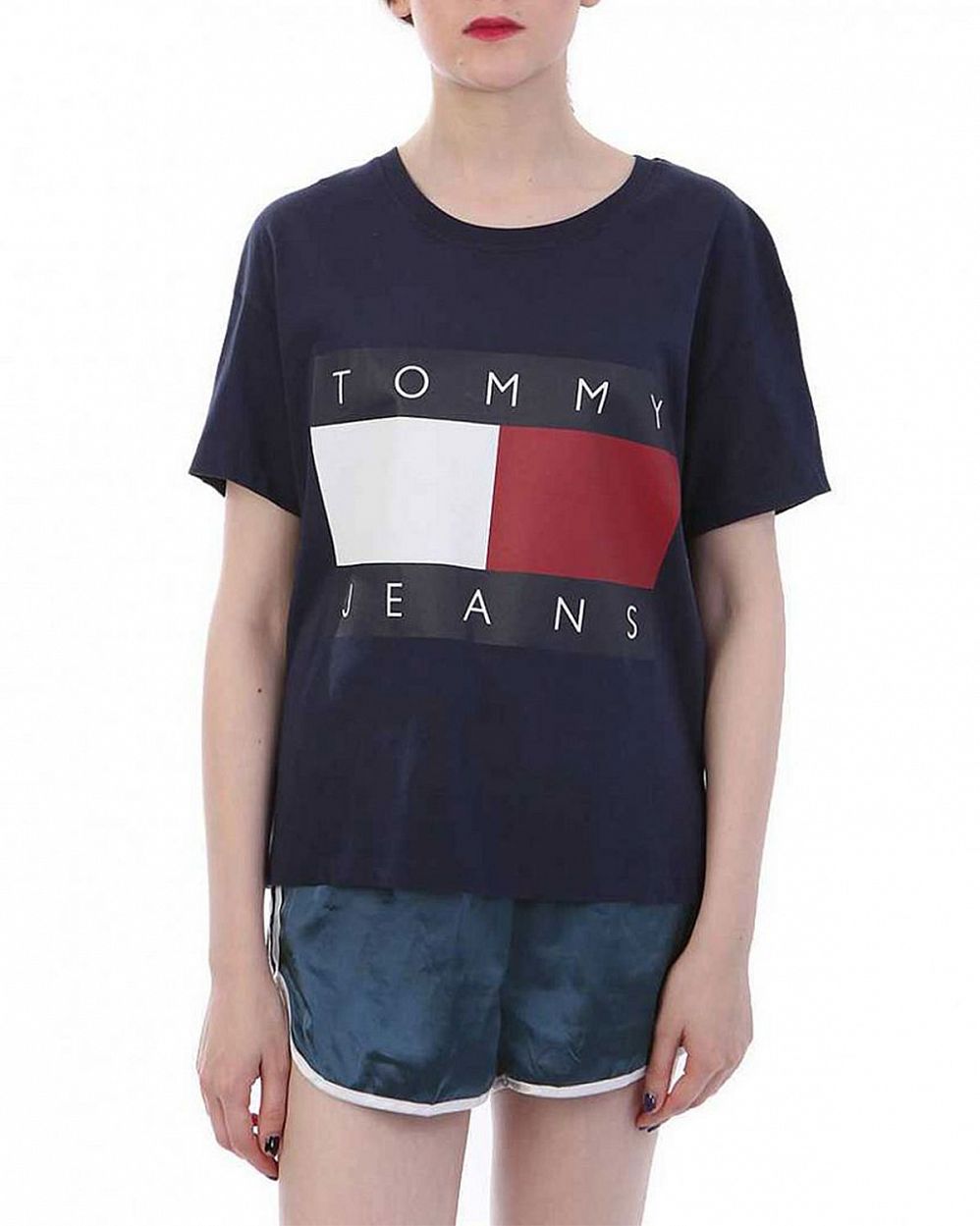 Футболка Женская Tommy Hilfiger Navy отзывы