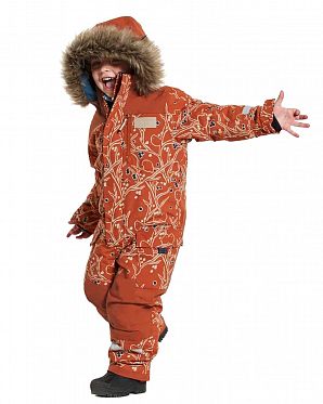 Комбинезон детский Didriksons POLARBJORNEN PR Orange Комбинезон детский Didriksons POLARBJORNEN PR Orange