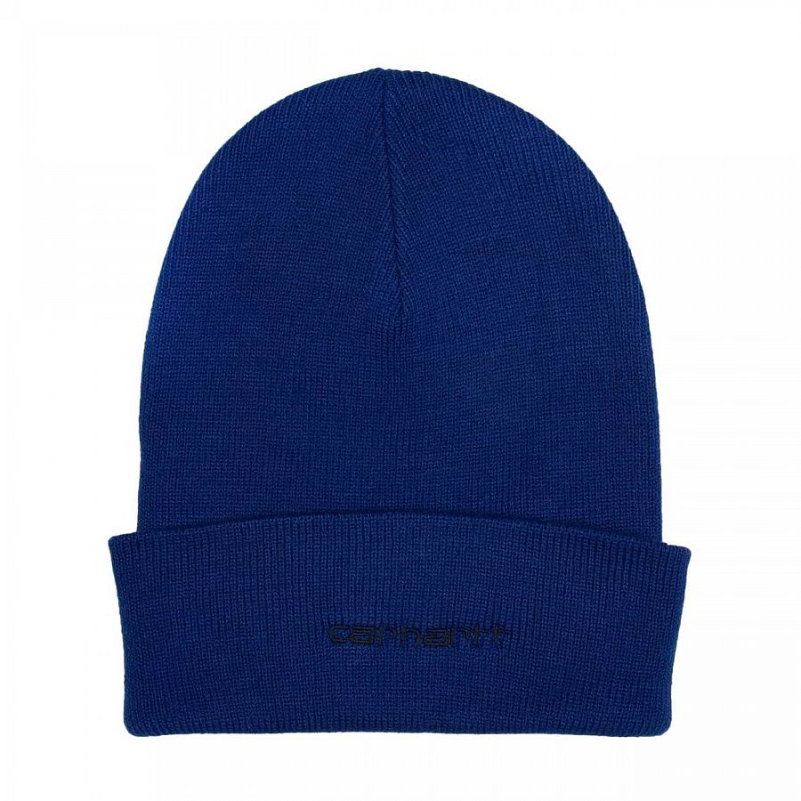 купить Шапка Carhartt WIP Watch Cap Script Deep Sea в Москве купить Шапка Carhartt WIP Watch Cap Script Deep Sea в Москве