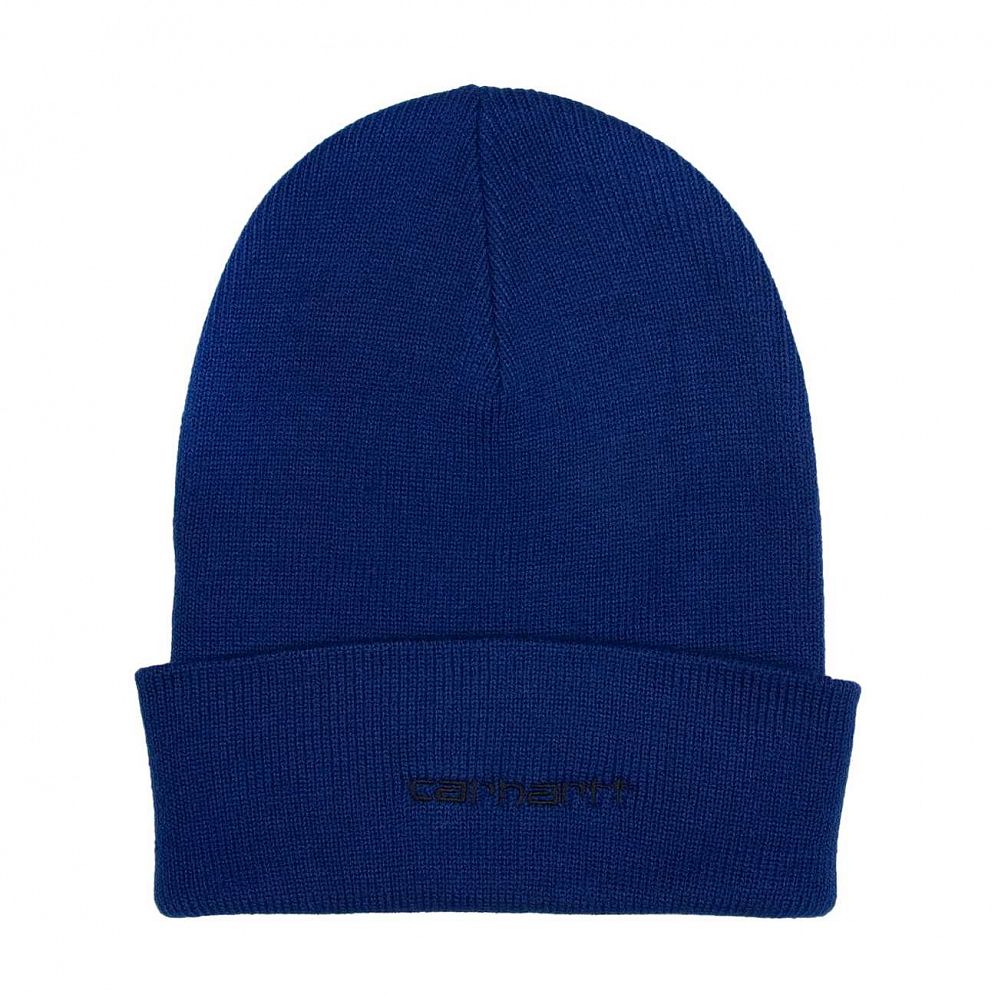 купить Шапка Carhartt WIP Watch Cap Script Deep Sea в Москве купить Шапка Carhartt WIP Watch Cap Script Deep Sea в Москве