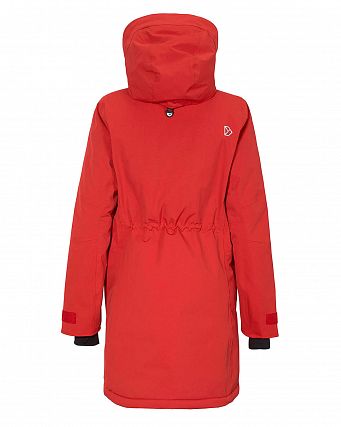 Водонепроницаемая утепленная парка женская Didriksons Parka Ciana Red