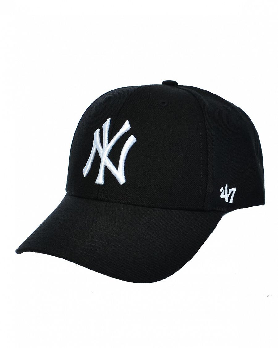 Бейсболка классическая с изогнутым козырьком '47 Brand MVP SNAPBACK New York Yankees Black отзывы