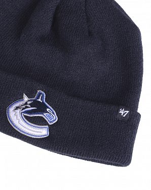 Шапка с подворотом '47 Brand NHL Vancouver Canucks Navy Шапка с подворотом '47 Brand NHL Vancouver Canucks Navy