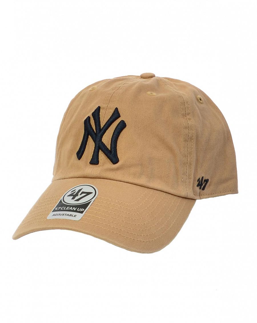 Бейсболка классическая с изогнутым козырьком '47 Brand Clean Up New York Yankees KHB Khaki отзывы Бейсболка классическая с изогнутым козырьком '47 Brand Clean Up New York Yankees KHB Khaki отзывы