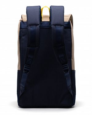 Рюкзак Herschel Little America Pro 11038 KELP/PEACOAT/CYBER YELLOW/SADDLE