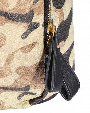 Рюкзак маленькй кожаный водонепроницаемый Obey Camo Brown Рюкзак маленькй кожаный водонепроницаемый Obey Camo Brown