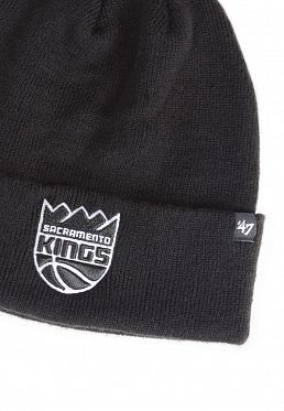 Шапка с подворотом '47 Brand NBA Sacramento Kings Black Шапка с подворотом '47 Brand NBA Sacramento Kings Black