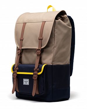 Рюкзак Herschel Little America Pro 11038 KELP/PEACOAT/CYBER YELLOW/SADDLE