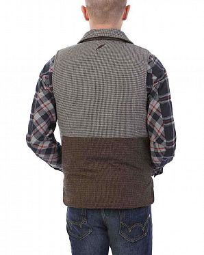 Жилетка утепленная мужская шерсть Publish Croft Brown