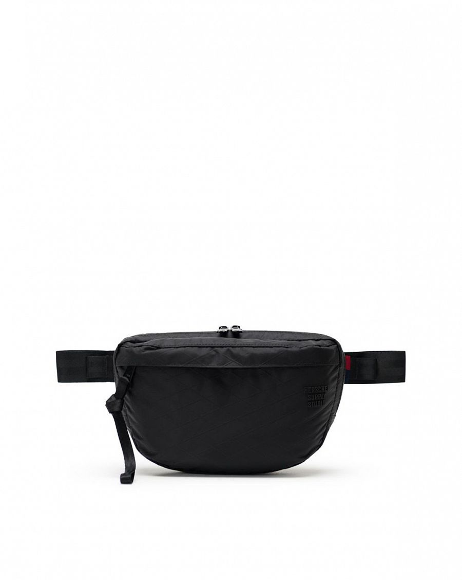 Сумка поясная водостойкая особопрочная Herschel Nineteen Studio Black отзывы