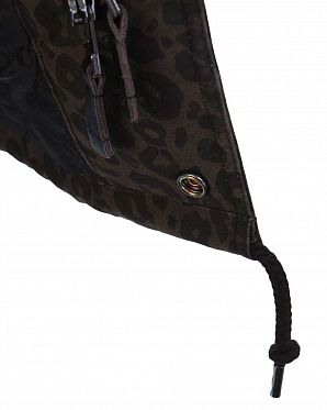 Парка женская утепленная Urban Classics Clash Parka Panther Print