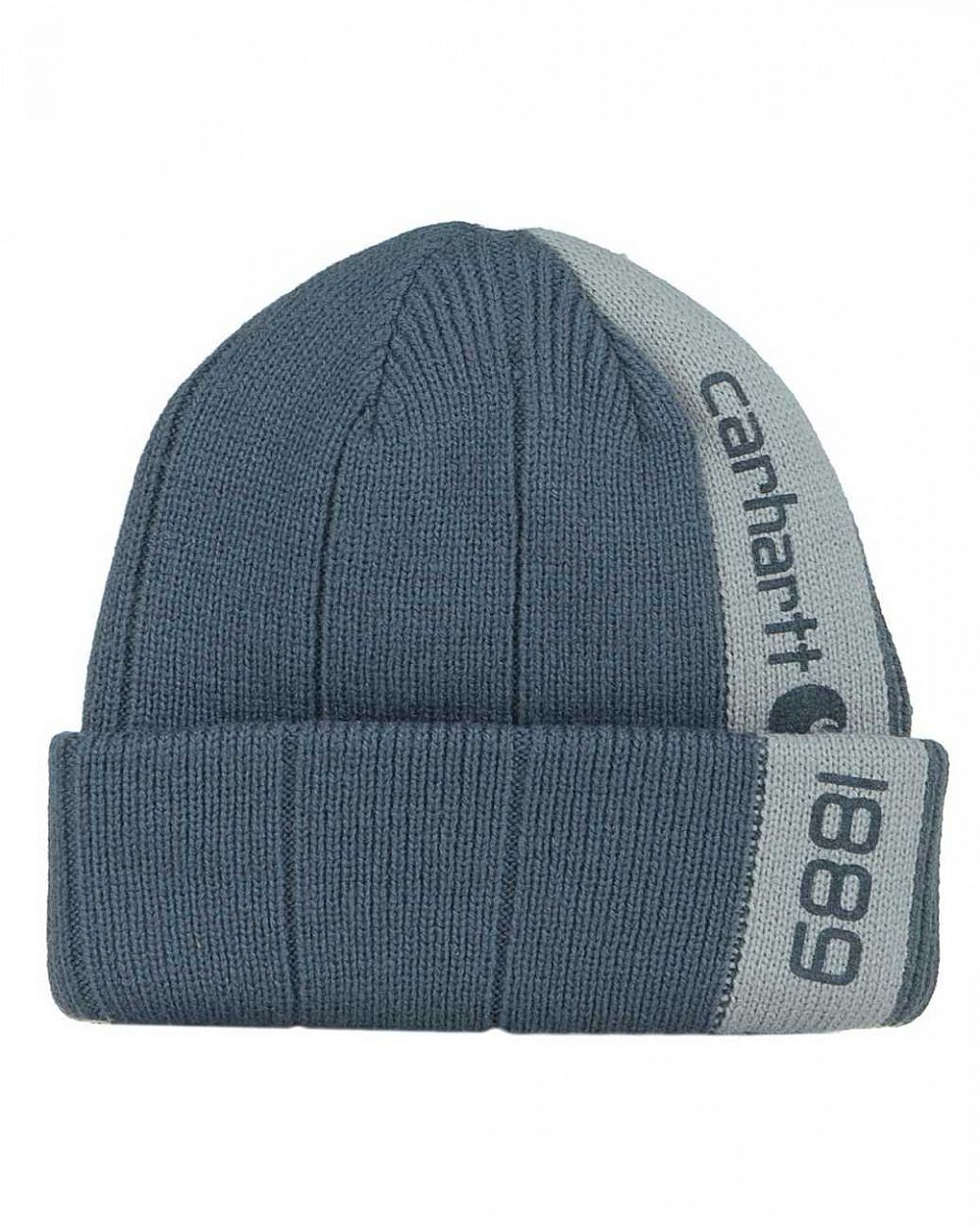 Шапка зимняя с подворотом Urban Classics A318 Beanie Grey отзывы