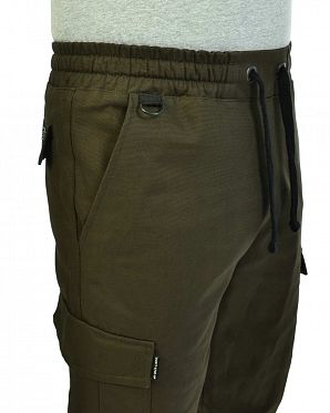 Джоггеры карго мужские летние Cool Penguin JMC 1713 Dark Brown Джоггеры карго мужские летние Cool Penguin JMC 1713 Dark Brown