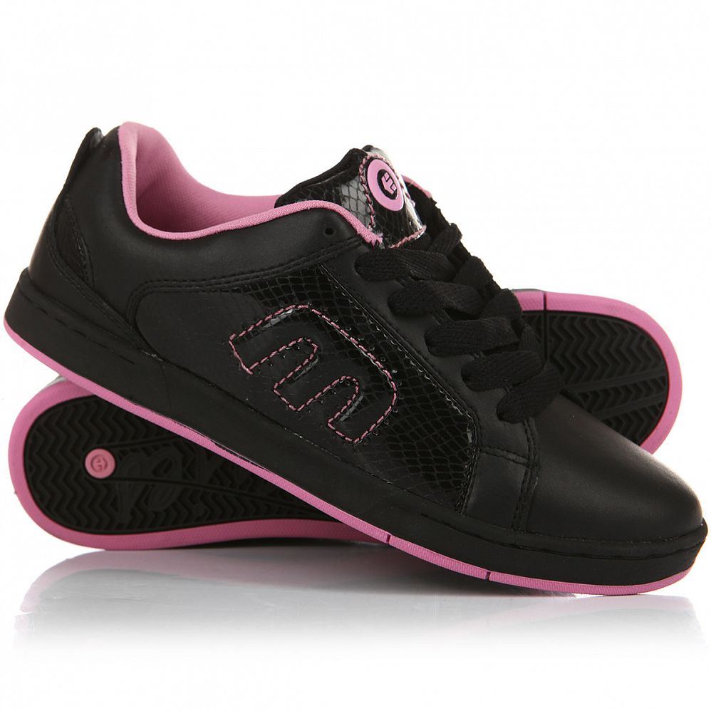 Кеды женские Etnies Stark Black Black Pink отзывы