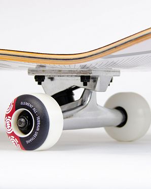 Скейтборд в Сборе Element 3 размер 8.25 (13 белый золотой 8.25)