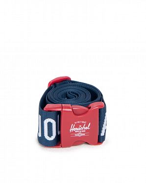Ремень для Чемодана Herschel Luggage Belt Navy Red Ремень для Чемодана Herschel Luggage Belt Navy Red