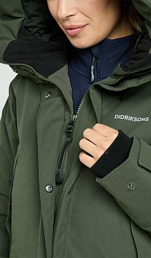 Парка женская Didriksons Antje Deep Green