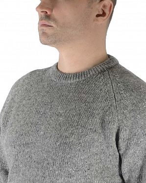 Свитер мужской шерстяной Carhartt WIP Grey Heather Свитер мужской шерстяной Carhartt WIP Grey Heather
