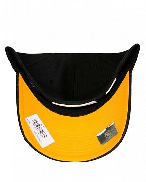 Бейсболка с изогнутым козырьком Mitchell and Ness Stretch Wool Fitted Pittsburgh Penguins Black