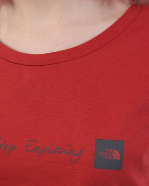 Футболка женская The North Face 000035785 Red