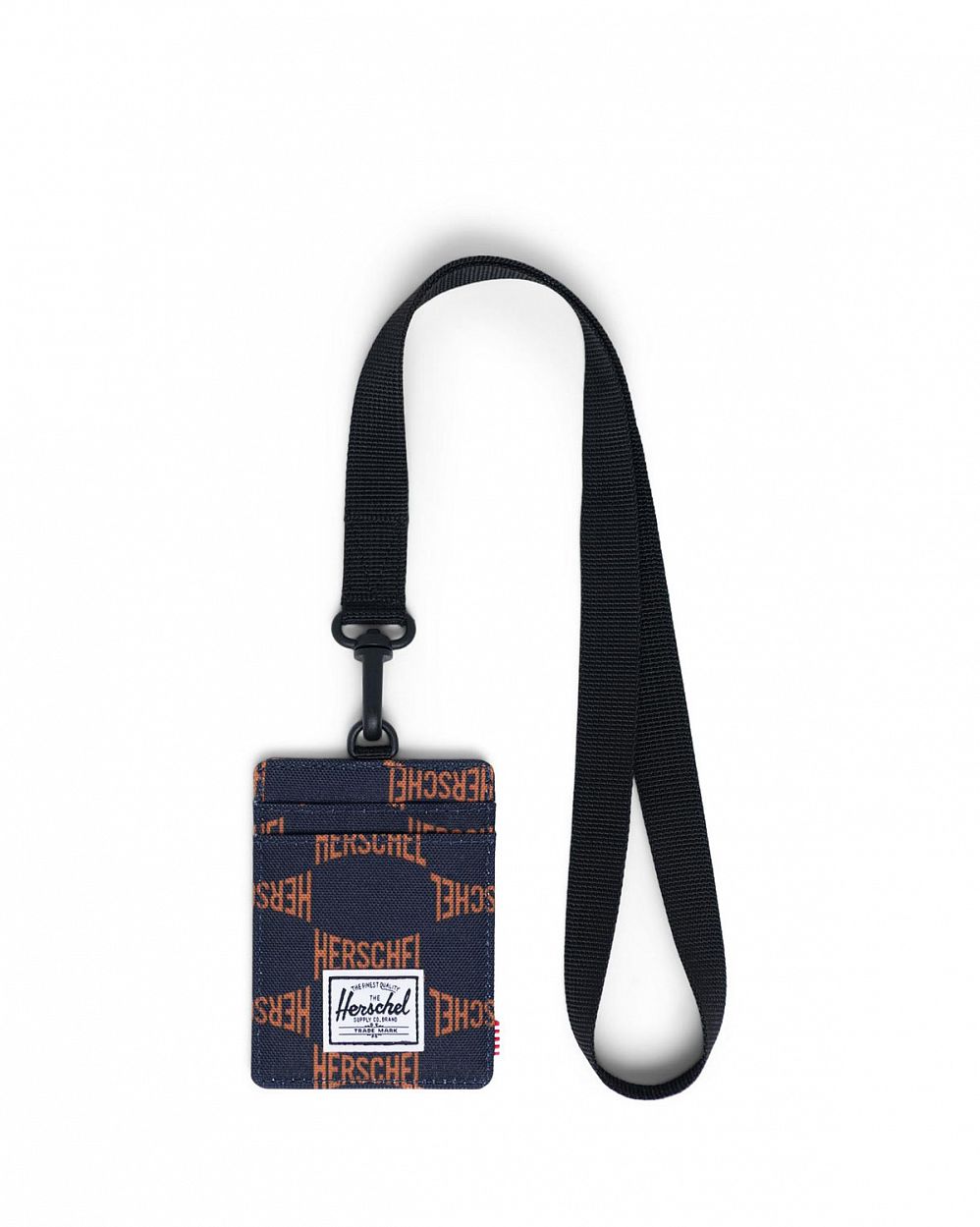 Визитница на шнурке Herschel Charlie Lanyard RFID Peacoat отзывы