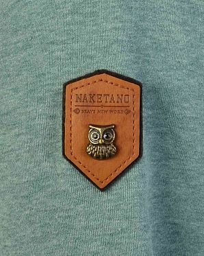 Толстовка женская с капюшоном Германия Naketano Darth Stormy Sea Mel Толстовка женская с капюшоном Германия Naketano Darth Stormy Sea Mel