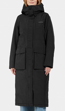 Парка женская зимняя водонепроницаемая Didriksons Leya Long Black