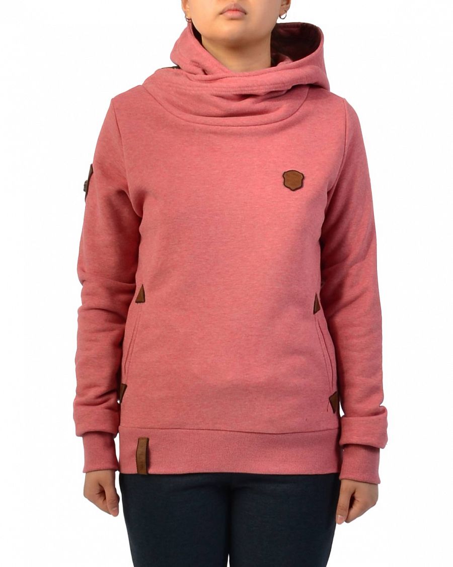 Толстовка женская с капюшоном Naketano Schickobello IV Foggy Rose Melange отзывы Толстовка женская с капюшоном Naketano Schickobello IV Foggy Rose Melange отзывы
