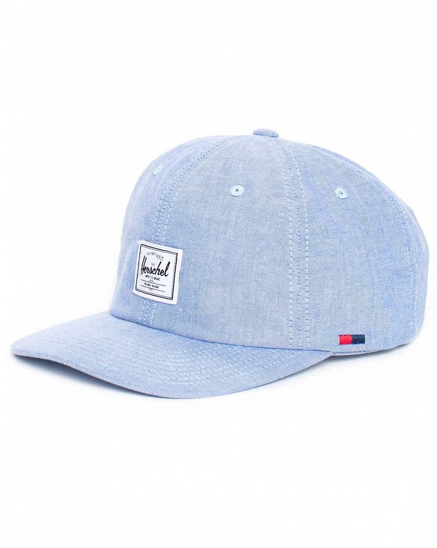 Бейсболка с прямым козырьком летняя Herschel Supply Co Albert Chambray отзывы Бейсболка с прямым козырьком летняя Herschel Supply Co Albert Chambray отзывы
