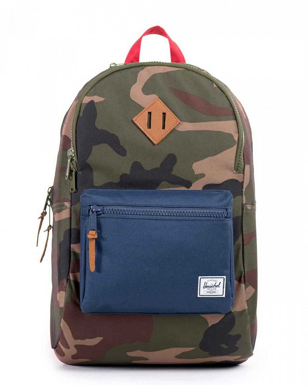 Рюкзак водоотталкивающий с отделением для 15 ноутбука Herschel Lennox Camo отзывы