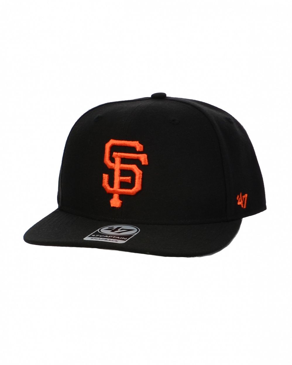 Бейсболка классическая с прямым козырьком '47 Brand Captain NO SHOT San Francisco Giants Black отзывы